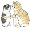 Котики mofu_sand emoji 😕