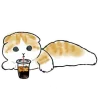 Котики mofu_sand emoji 🥤