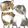 Котики mofu_sand emoji 😘