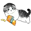 Котики mofu_sand emoji 😐
