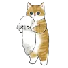 Котики mofu_sand emoji 🐶