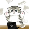 Котики mofu_sand emoji 😫