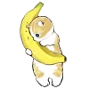 Telegram emoji «Котики mofu_sand » 🍌