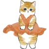 Котики mofu_sand emoji 💃