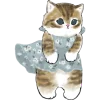 Котики mofu_sand emoji 👗