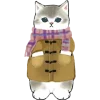 Котики mofu_sand emoji 🧥