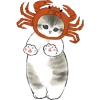 Котики mofu_sand emoji 🦀
