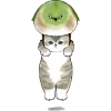 Котики mofu_sand emoji 🐦
