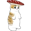 Котики mofu_sand emoji 🍄