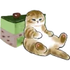 Котики mofu_sand emoji 🍰