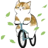 Telegram emoji «Котики mofu_sand » 🍃
