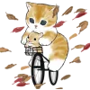 Котики mofu_sand emoji 🍂