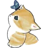 Telegram emoji «Котики mofu_sand » 🦋