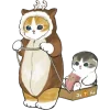 Котики mofu_sand emoji 🥛