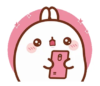  || Molang : Happiness is here! sticker 📱