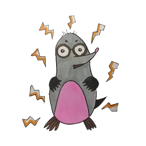 The mole Gennady emoji 😡
