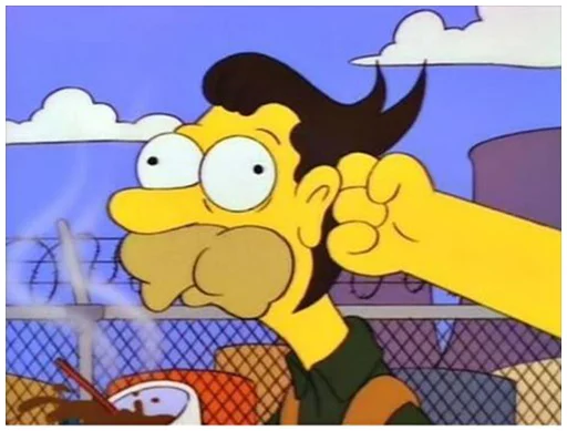 Эмодзи Simpsons-Memes-2 👊
