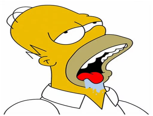 Telegram Sticker «Simpsons-Memes-2» 🤤