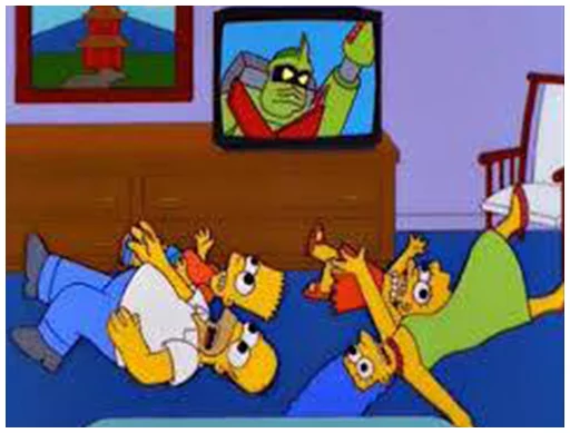 Telegram Sticker «Simpsons-Memes-2» 😳