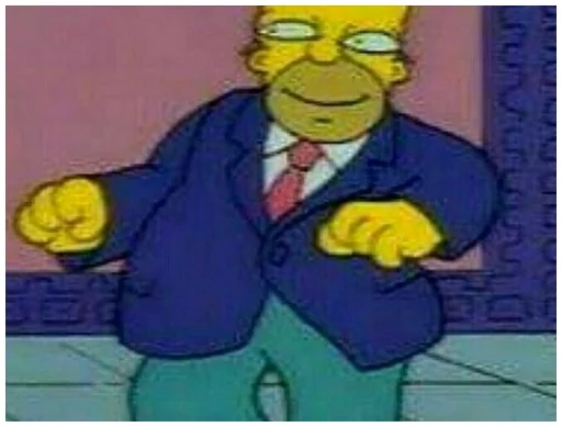 Эмодзи Simpsons-Memes-2 🕺
