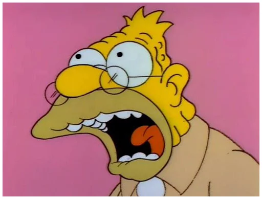 Стікер Telegram «Simpsons-Memes-3» 😤