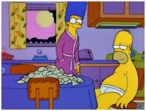 Стікер Simpsons-Memes-3 🤢