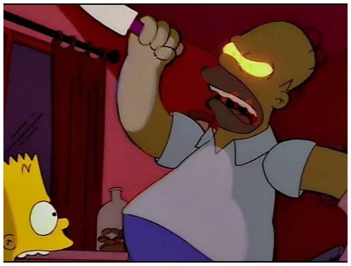 Стікер Simpsons-Memes-3 🔪