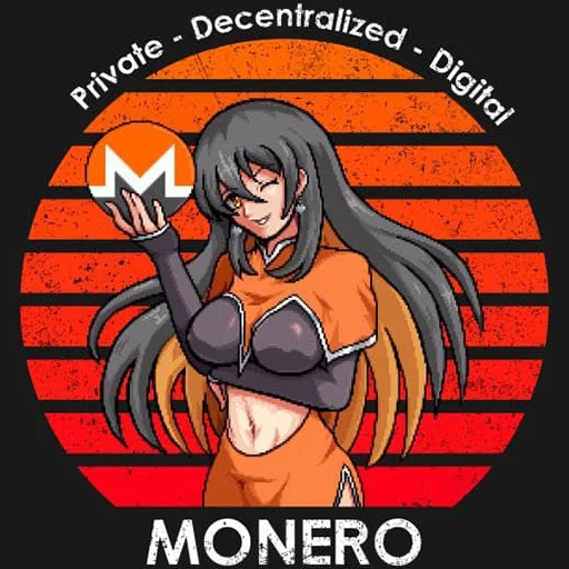 Telegram Sticker «Monero» 😁