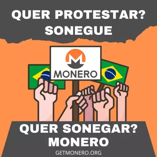 Стікер Telegram «Monero» 💸