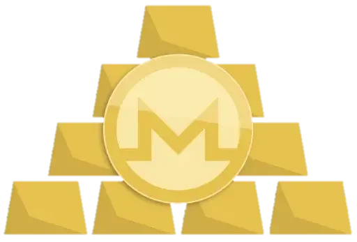 Telegram stiker «Monero» 🥇