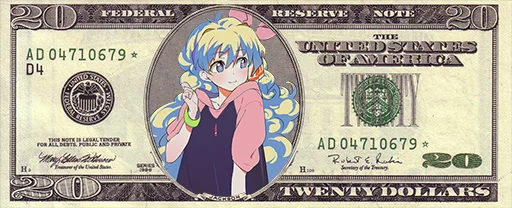 Стикер Telegram «Moneyveo (created by henta2)» 2️⃣