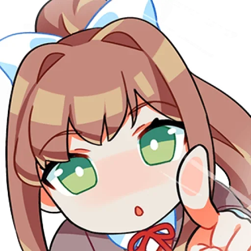 Стикер Monika 😳