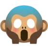 Telegram emoji «Monkeys | Обезьяны» 😱