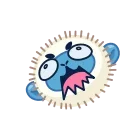 Blue Monkey emoji 🤬