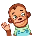 Monkey Puppet emoji 👋