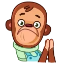 Monkey Puppet sticker 👏