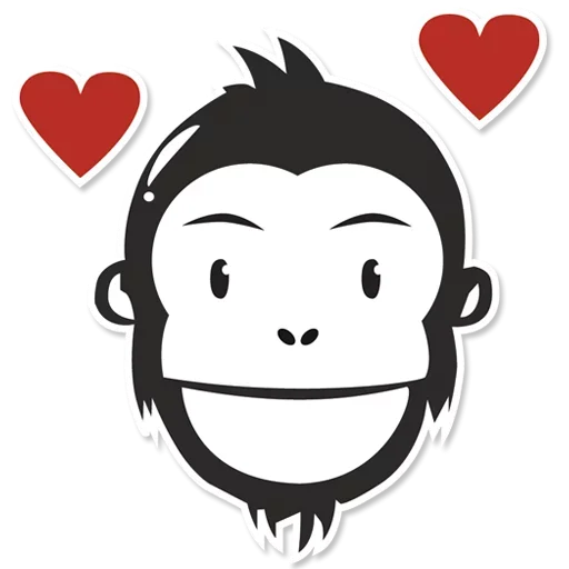 Monkey Stickers stiker 🥰