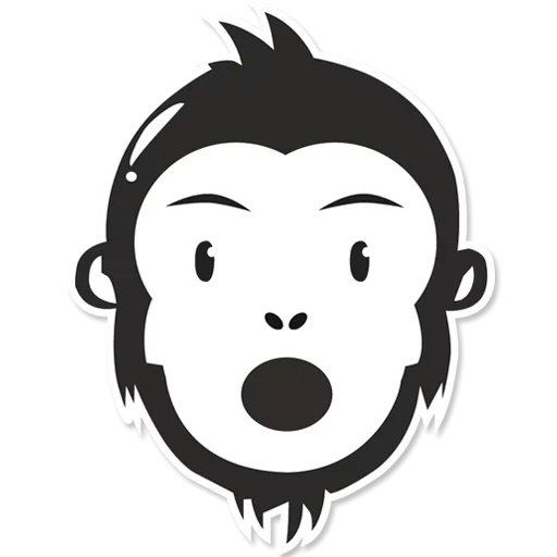 Telegram Sticker «Monkey Stickers» 🤩