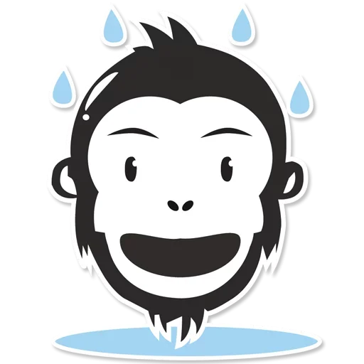Telegram Sticker «Monkey Stickers» 😛