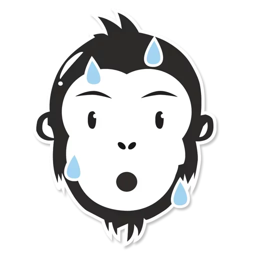 Monkey Stickers emoji 🤩