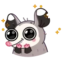 Monty Opossum emoji 👏