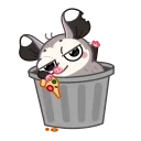 Monty Opossum emoji 👋