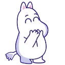 Эмодзи телеграм Moomin