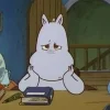 Емодзі Moomin troll 😮‍💨