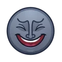 Стикер Moon Emoji 😂