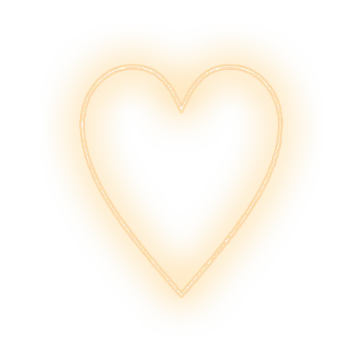 Стикер Telegram «My Hearts» 🧡