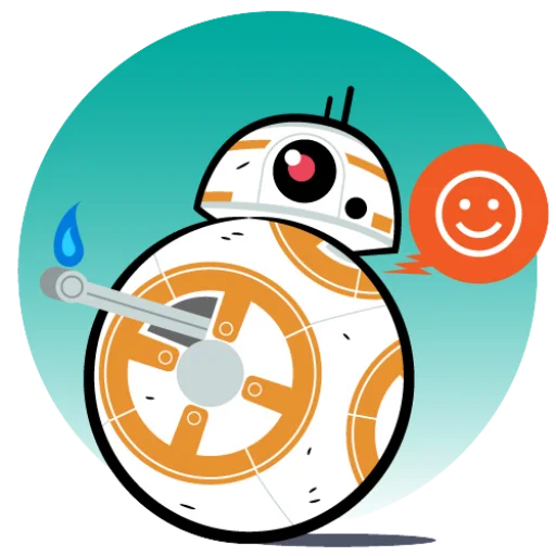 Telegram stiker «Star Wars» 👍️
