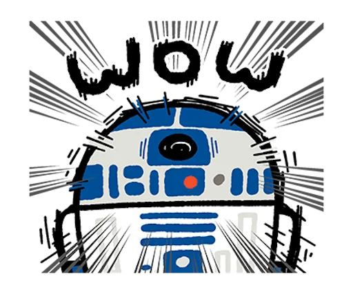 Star Wars sticker 😮