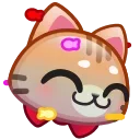 Стикер Motty Cat Emoji  ☺️