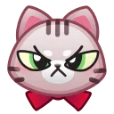 Стикер Motty Cat Emoji  👊